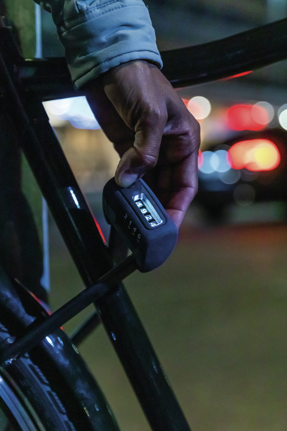 Bike lock | BORDO™ 6000C LED | flexible & strong | ABUS